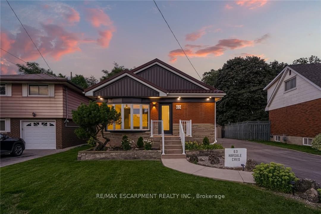 63 HARDALE Crescent, Hamilton