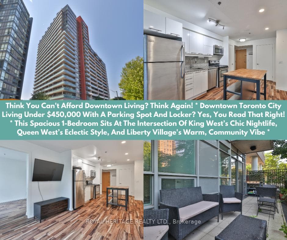 38 Joe Shuster Way Unit 104, High Park / Junction / Roncesvalles