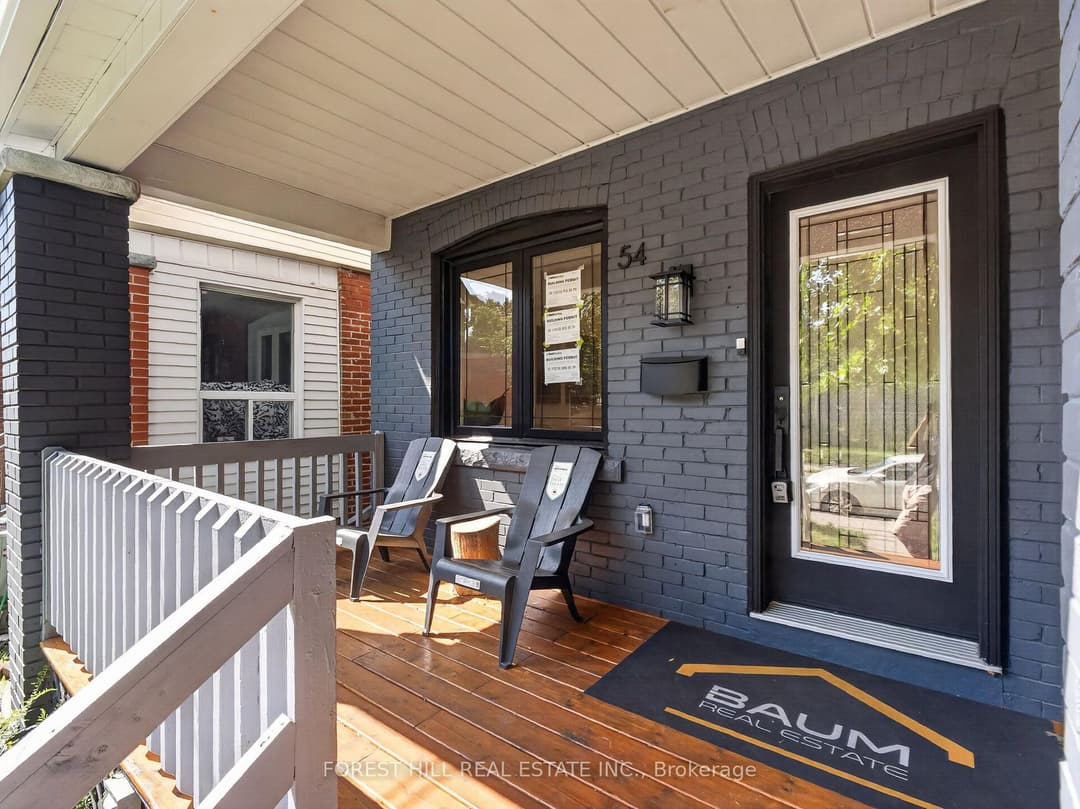 Virtual tour of 54 Chatham Avenue, Riverdale / Leslieville