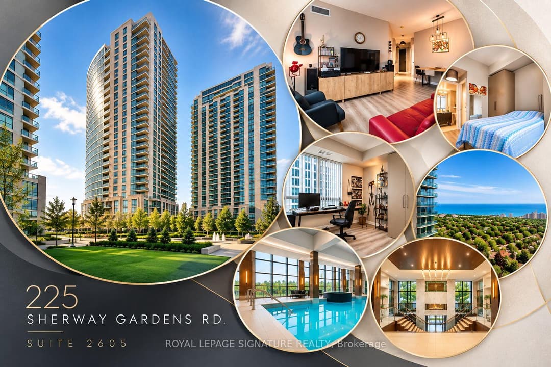 225 Sherway Gardens Road Unit 2605, Etobicoke (Islington / Rexdale)