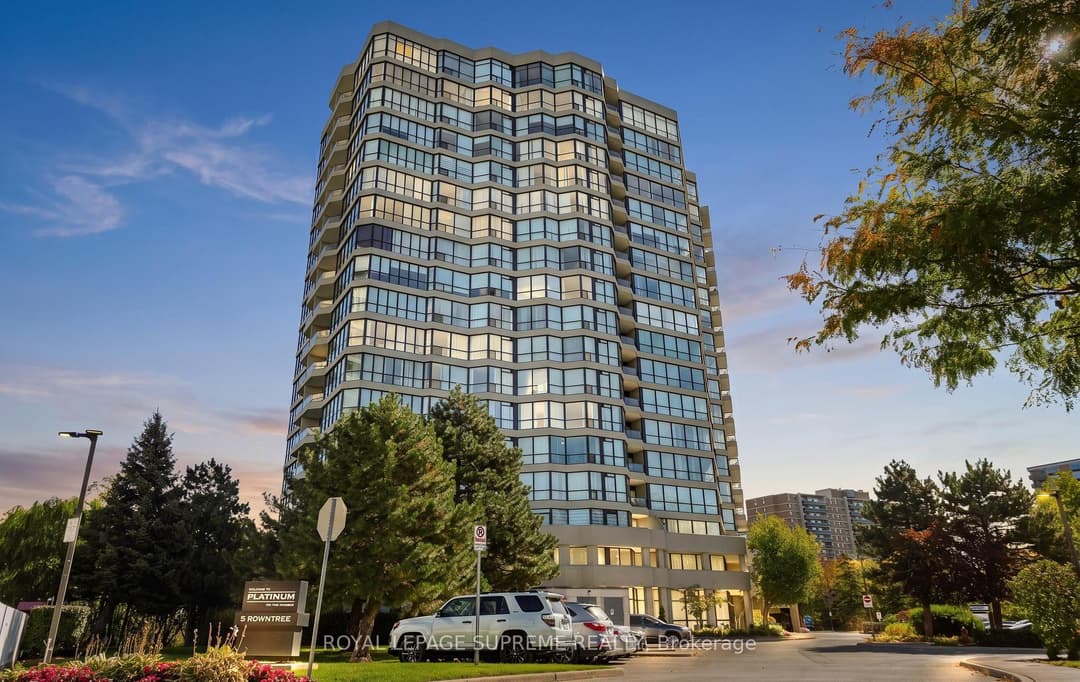 5 Rowntree Road Unit 1015, Etobicoke (West Mall / Rexdale)