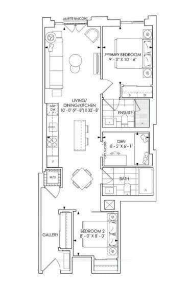123 Portland Street Unit 601, Downtown Toronto / Waterfront
