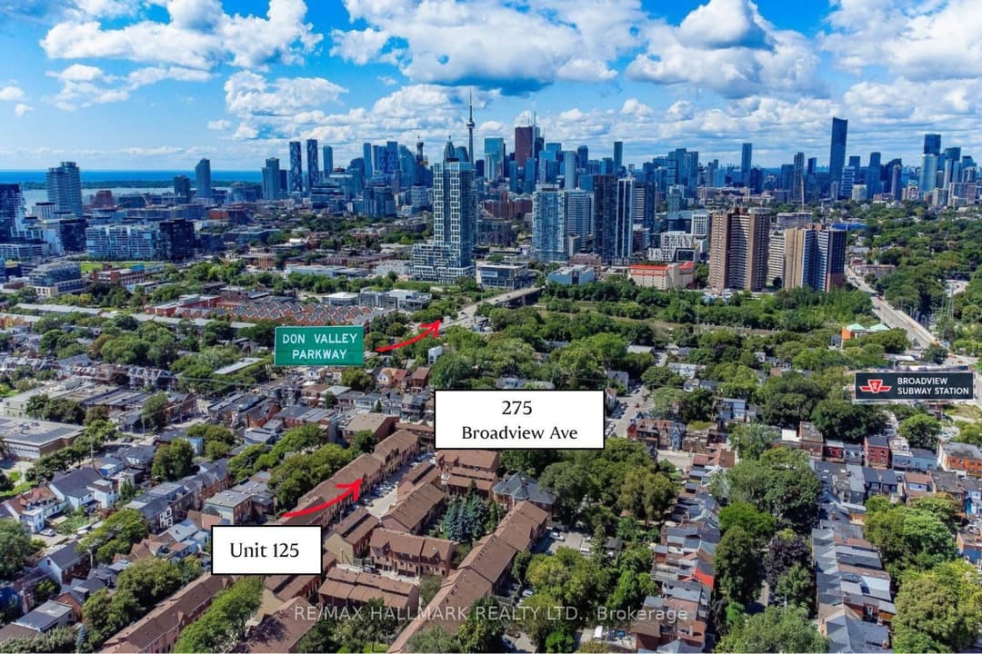 275 Broadview Avenue Unit 125, Riverdale / Leslieville