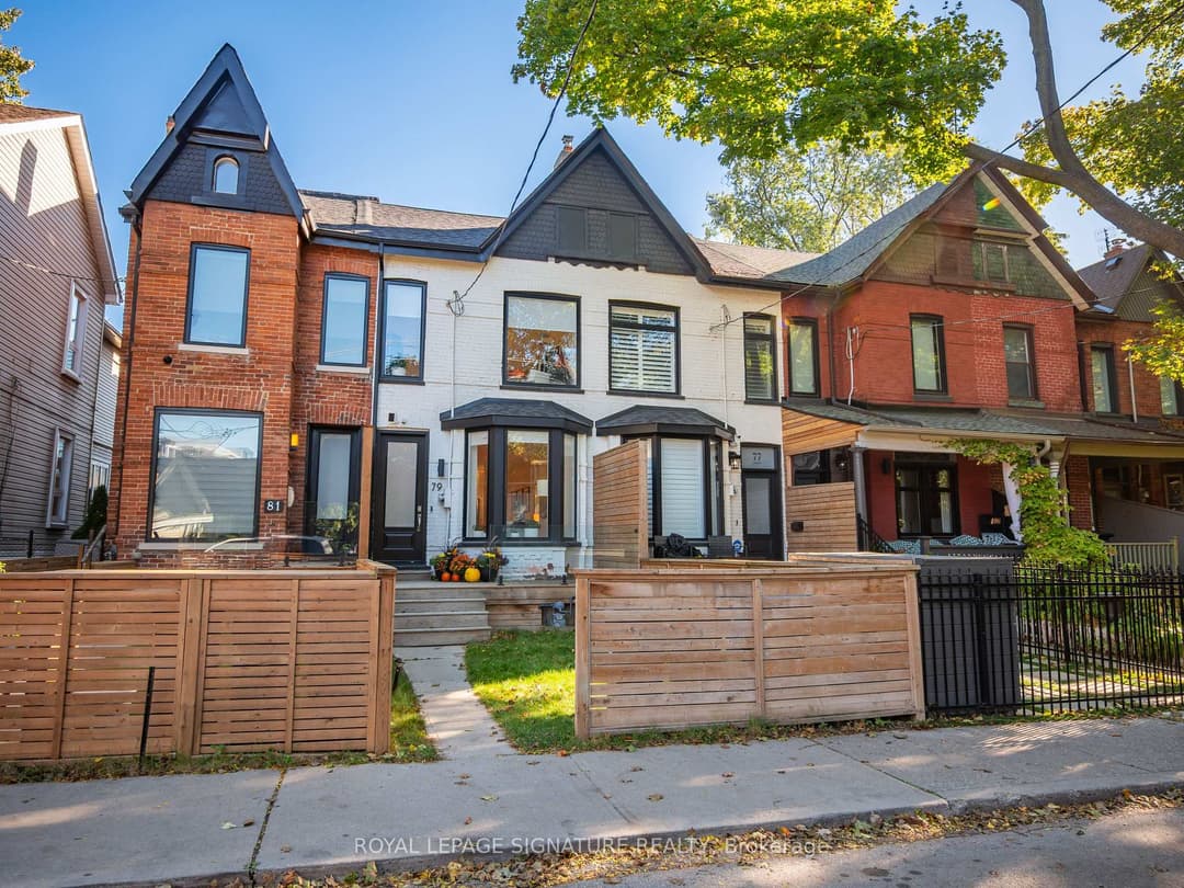 79 Lewis Street, Riverdale / Leslieville