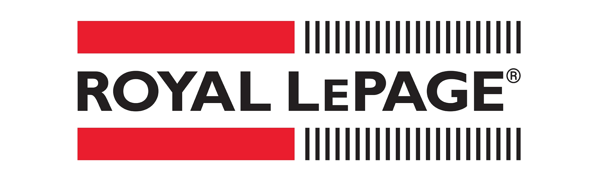 The royal lepage logo is red and black with a white background.